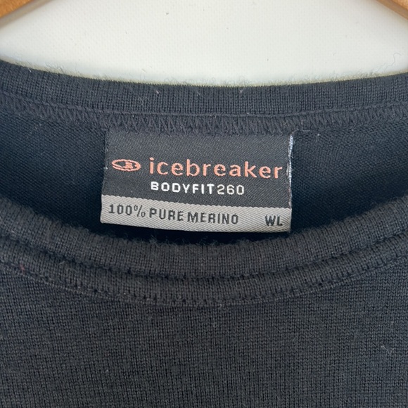 NOS Icebreaker Bodyfit 260 Womens L Merino Wool Long Sleeve Midweight Base Layer - Picture 3 of 13